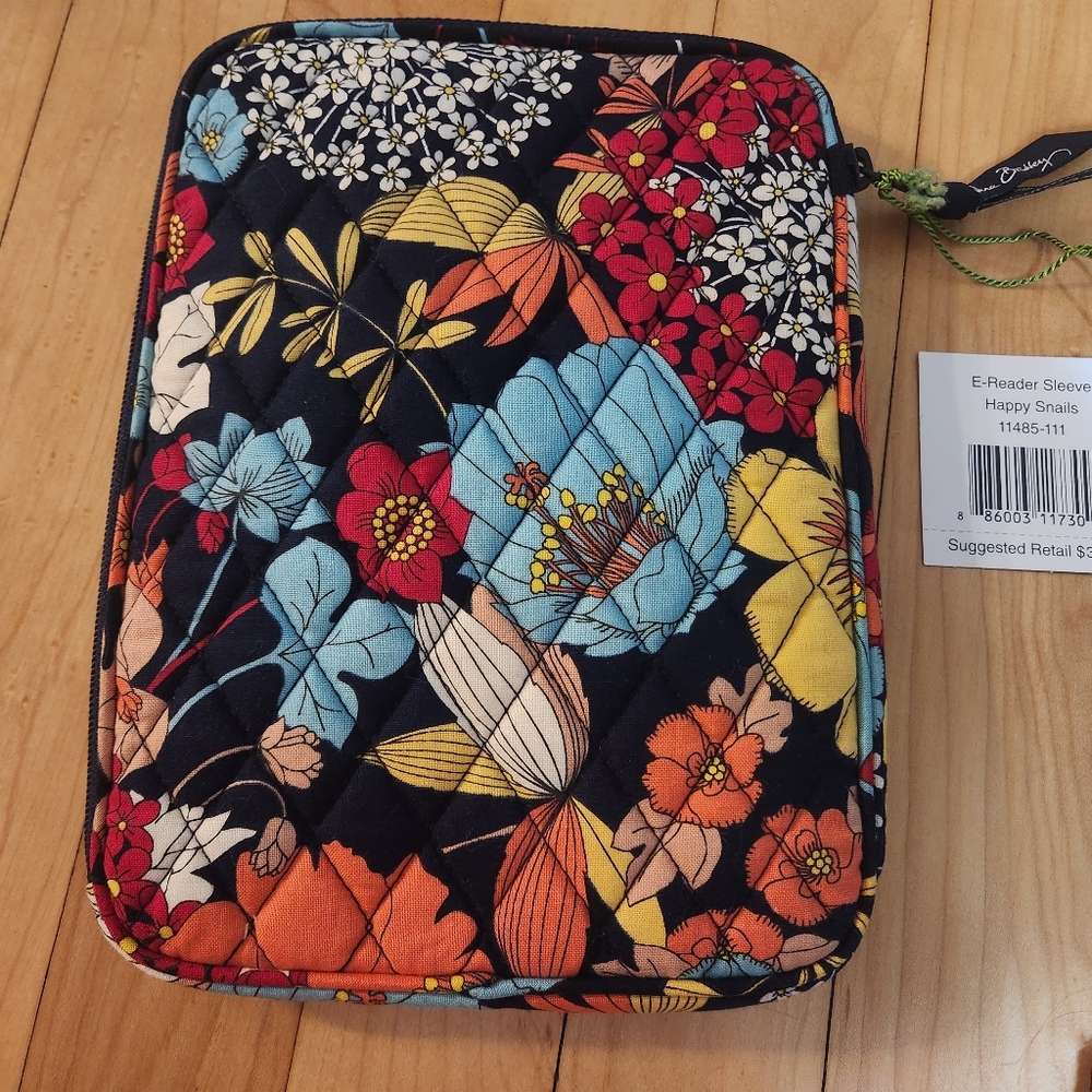 Vera Bradley Floral Quilted E-Reader Sleeve